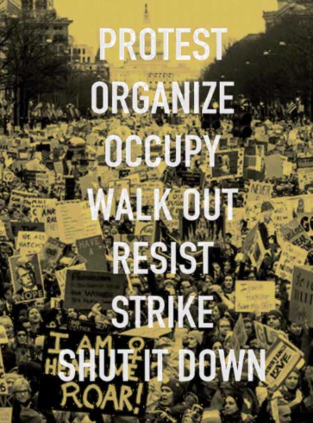 Different kinds of direct action